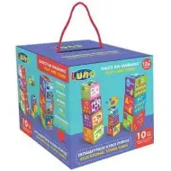 Baby 10 Stück bunte Lernwürfel