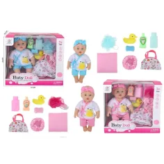 Baby Dolls Neugeborenenpuppe mit Badeset, in zwei Varianten Bild 2