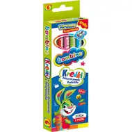 Bambino: Jumbo Buntstifte 6er-Set mit Anspitzer