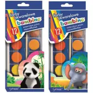 Bambino: Wasserfarbenset mit 12 Farben