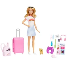 Barbie®: Dreamhouse Adventures reisende Barbie-Puppe mit Zubehör - Mattel Bild 3