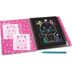 Barbie Cutie Kratzbild-Set mit 44 Seiten – Lisciani Bild 2