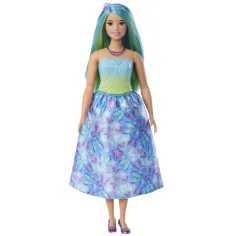 Barbie Dreamtopia: Prinzessin Puppe in blauem Schmetterlingskleid - Mattel Bild 2