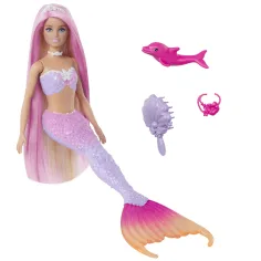 Barbie: Farbwechselnde Meerjungfrau Puppe mit Zubehör - Mattel Bild 2