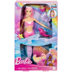 Barbie: Farbwechselnde Meerjungfrau Puppe mit Zubehör - Mattel Bild 7
