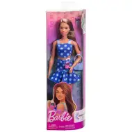 Barbie: Modepuppe Fashionista im blauen Kleid mit Blutzuckermessgerät – Mattel