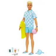 Barbie The Movie: Ken Beach Puppe mit Strandausrüstung - Mattel