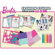 Barbie Together We Shine Mal- und Anziehset - Lisciani Bild 2