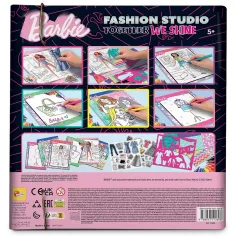Barbie Together We Shine Mal- und Anziehset - Lisciani Bild 4