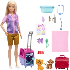 Barbie: Wildtier-Rettungskarrierepuppe mit Zubehör - Mattel Bild 3