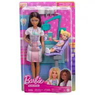 Barbie Zahnärztin Karrierepuppe Spielset mit braunen Haaren - Mattel