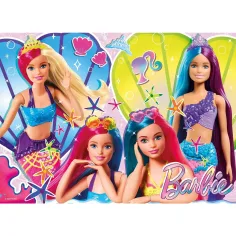 Barbies magische Welt 4x48-teiliges Maxi-Bodenpuzzle 35x25 cm – Lisciani Bild 4