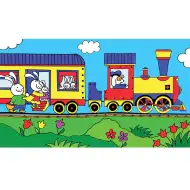 Bartos Erika: Der kleine Zug im Moha-Tal Diafilm