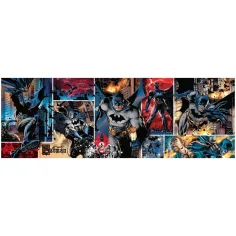 Batman 1000-teiliges Panorama Puzzle mit Poster - Clementoni Bild 2
