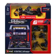 Bburago: F1 Rennwagen 1/43 – Red Bull RB20 Boxengasse