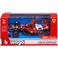 Bburago: Ferrari SF-25 F1-Rennwagen Metall-Modellauto 1:43 (Charles Leclerc Nr. 16)