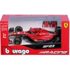 Bburago: Ferrari SF23 F1 Rennwagen Metallautomodell 1/43 (Charles Leclerc #16) Bild 4