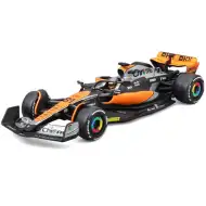 Bburago: McLaren MCL60 F1 Rennwagen Metall Automodell 1/43 (Oscar Piastri #81, mit Helm)