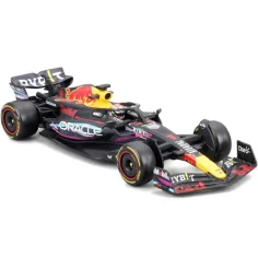 Bburago: Red Bull RB19 F1 Rennwagen Metall Automodell 1/43 (Max Verstappen #1, Miami GP Sonderedition, mit Helm) Bild 2