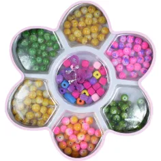 Beads Series: Schmuckherstellungsset mit über 100 Perlen und Faden Bild 2