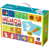 Besondere Paare Classic &amp; Plus Memory-Spiel 36-teilig - Trefl
