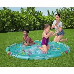Bestway: Aufblasbarer Ringpool mit Springbrunnen Ø 165cm Bild 3