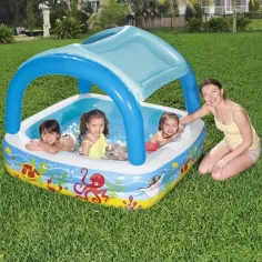 Bestway: Beach Buddy™ Planschbecken mit Sonnenschutzdach 140 x 140 x 114 cm Bild 2