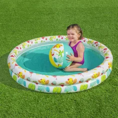 Bestway: Beachtastic aufblasbares Planschbecken 3-in-1-Set Ø 122 x 20 cm Bild 2