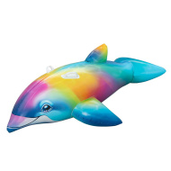 Bestway: Delfin-Reitmatratze mit Haltegriff 173 x 84 x 46 cm