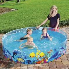 Bestway: Fill N Fun Odyssey Hartwand-Kinderpool, Ø 183 x 38 cm Bild 4