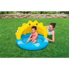 Bestway: Fröhliches Planschbecken mit Sonnenmotiv 101 x 97 x 71 cm Bild 3