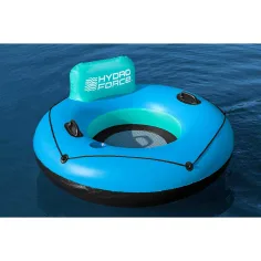 Bestway: Hydro Force® White Cap Rider™ Schwimmring mit Rückenlehne 106 x 45 cm Bild 3