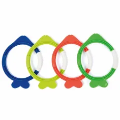 Bestway: Lil Fish™ fischförmiges Tauchring-Set, 4-teiliges Set Bild 2