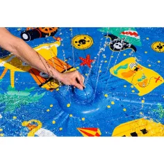 Bestway: Planschbecken mit Wasserspritzer, Piratenmotiv, 170 x 140 cm Bild 2