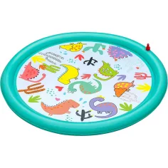 Bestway: Planschbecken mit Wassersprühfunktion, Dino-Motiv, 122 cm