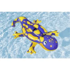 Bestway: Salamander, aufblasbare Reitmatratze für zwei Personen mit Griffen, 191 x 119 cm Bild 3