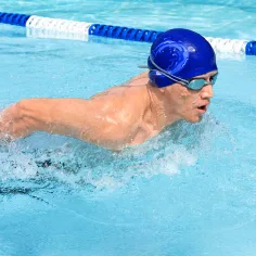 Bestway: Sleek N Stretch Premium™ Textil Schwimmkappe ab 14 Jahren Bild 6