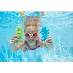 Bestway: Squiggle Wiggle™ Wasserspiel mit Fischen, 3-teiliges Set Bild 2