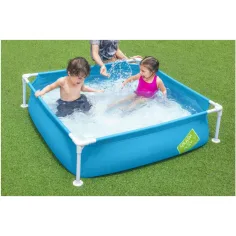 Bestway: Steel Pro Stahlrahmen-Pool 122x122x30,5 cm Bild 2