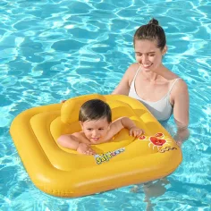 Bestway: Swim Safe - Dreiring-Schwimmsitz für Babys 76 cm Bild 2