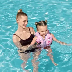 Bestway: Swim Safe Minnie Maus rosa Schwimmweste Bild 3