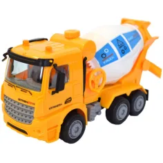 Betonmischer-LKW in Gelb, 17 cm Bild 2