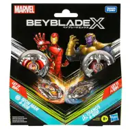 Beyblade X Marvel Collab: Iron Man vs. Thanos 4-80B X Venom 4-60B Spielset - Hasbro