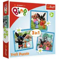 Bing! Spaß mit Freunden 3-in-1 Puzzle - Trefl