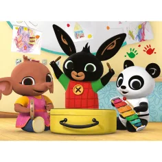 Bing und seine Freunde musizieren 24-teiliges Eco Puzzle 70x50cm - Lisciani Bild 2