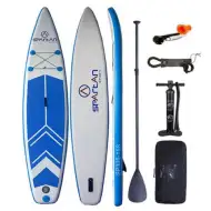 Blau-weißes SP-335 SUP Stand Up Paddle Set 335cm - Spartan