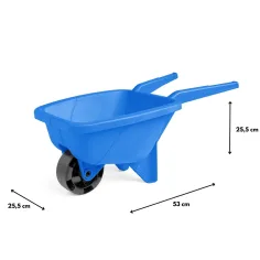 Blaue 53cm Sandkasten-Schubkarre - Wader Bild 2