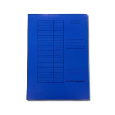 Blaue Dossiermappe A4, 230 g