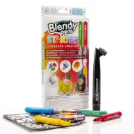 Blendy Pens Starter-Set mit 4 Filzstiften und Zubehör