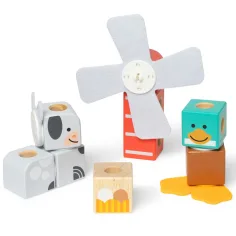 Blockables: Bauernhof-Freunde Holzbaukasten - Melissa & Doug Bild 2